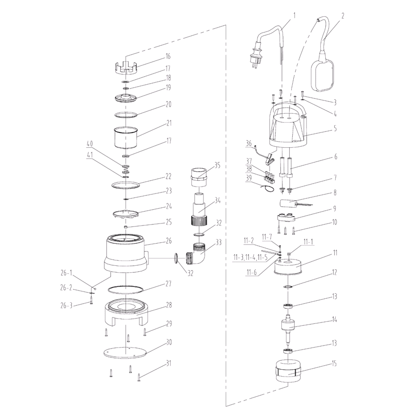 Насос дренажный ЗНПГ-550