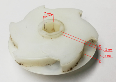Крыльчатка для СН-55(410 13) DMN