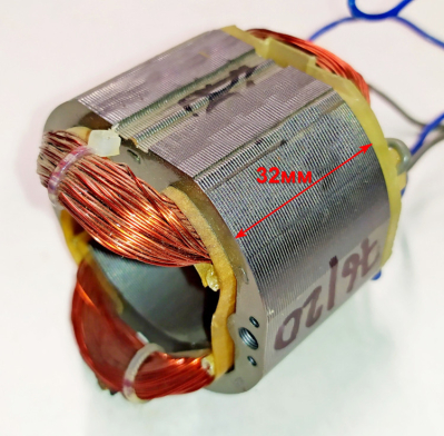 Статор Lраб.=32мм для ДУ-550(22)
