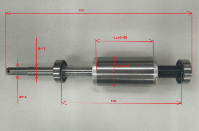 Ротор для СН-50(430 01) Lраб.=85мм DMN