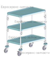 Тележка внутрибольничная 3-х ярусная ТБ-01-"КРОНТ"-3